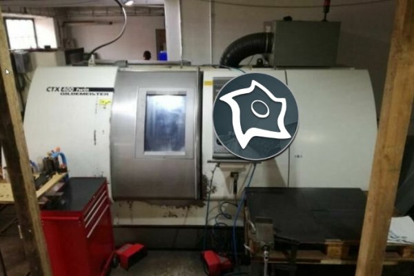 Токарно-фрезерный центр с ЧПУ с осями C и Y GILDEMEISTER CTX 400 TWIN