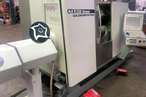 Токарно-фрезерний обробний центр з ЧПУ DMG Gildemeister CTX 320 Linear