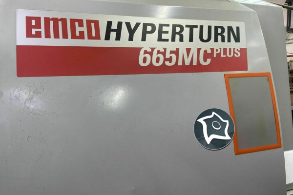 Токарно-фрезерний обробний центр з ЧПУ EMCO Hyperturn 665MC Plus