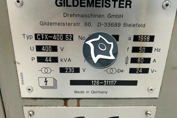 Токарно-фрезерний обробний центр з ЧПУ Gildemeister CTX 400 S2