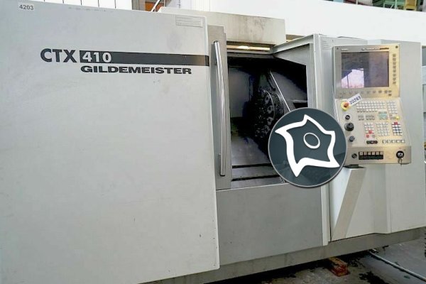Токарно-фрезерный обрабатывающий центр c ЧПУ GILDEMEISTER CTX 410 V3