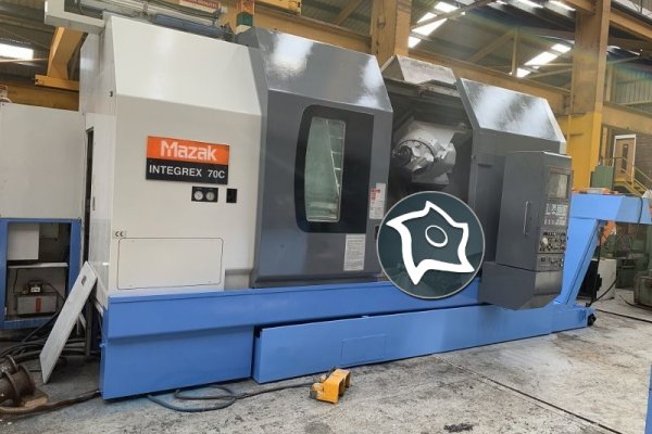 Токарно-фрезерний обробний центр з ЧПУ Mazak Integrex 70 C