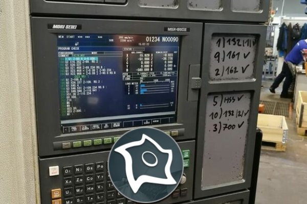 Токарно-фрезерный обрабатывающий центр c ЧПУ Mori Seiki NL-3000 Y/700