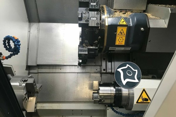 Токарно-фрезерний обробний центр з ЧПУ Spinner TC 300-52 SMCY