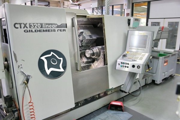 Токарно-фрезерный обрабатывающий центр с ЧПУ GILDEMEISTER CTX 320 linear V5