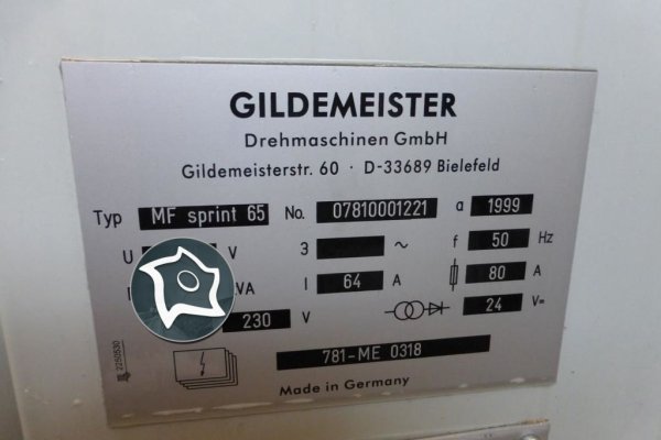 Токарно-фрезерний ОЦ DMG GILDEMEISTER MF Sprint 65