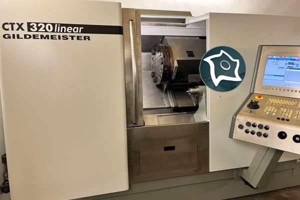 Токарно-фрезерний верстат з ЧПУ DMG Gildemeister CTX 320 Linear V3