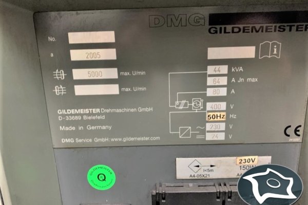 Токарно-фрезерный станок c ЧПУ GILDEMEISTER CTX 410