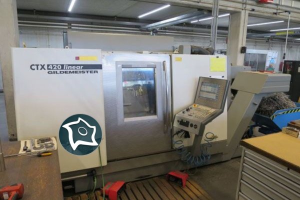 Токарно-фрезерний верстат C ЧПУ GILDEMEISTER CTX 420 Linear