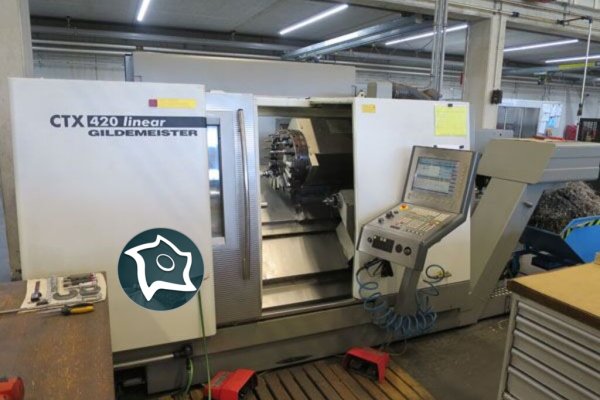 Токарно-фрезерний верстат C ЧПУ GILDEMEISTER CTX 420 Linear