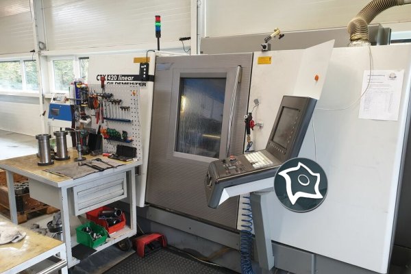 Токарно-фрезерный станок c ЧПУ Gildemeister CTX 420 linear V3
