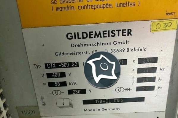 Токарно-фрезерный станок c ЧПУ GILDEMEISTER CTX 500 S2
