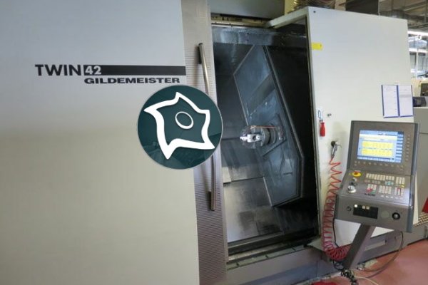 Токарно-фрезерный станок c ЧПУ GILDEMEISTER Twin 42-II