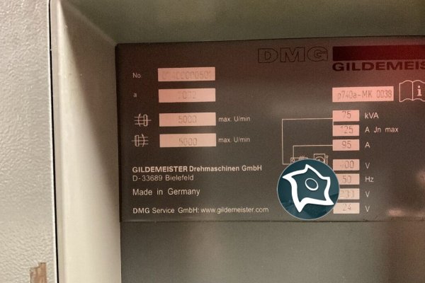 Токарно-фрезерный станок c ЧПУ Gildemeister Twin 65 RG 2 MY