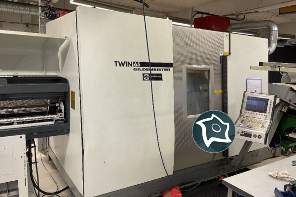 Токарно-фрезерний верстат C ЧПУ Gildemeister Twin 65 RG 2 MY