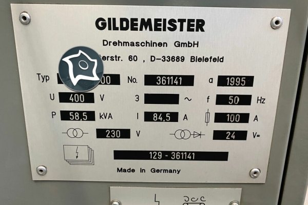 Токарно-фрезерний верстат c ЧПУ GILDEMEITSER CTX 600