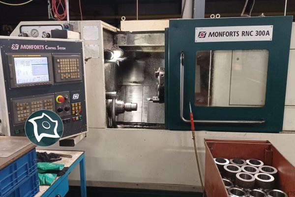 Токарно-фрезерний верстат C ЧПУ MONFORTS RNC 300 A