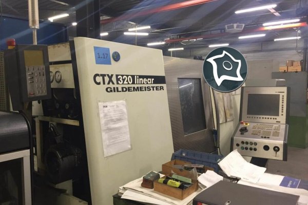 Токарно-фрезерний верстат з ЧПУ DMG GILDEMEISTER CTX 320 LINEAR