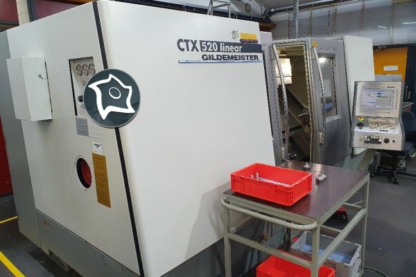 Токарно-фрезерный станок с ЧПУ DMG Gildemeister CTX 520 Linear