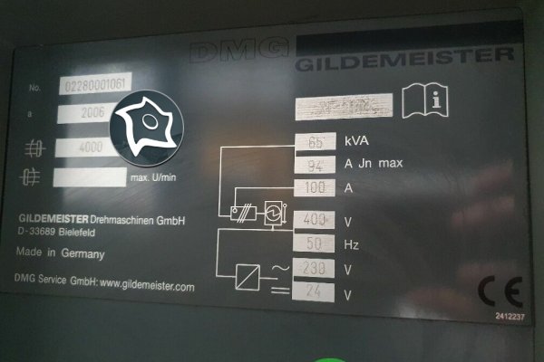 Токарно-фрезерний верстат з ЧПУ DMG Gildemeister CTX 520 Linear