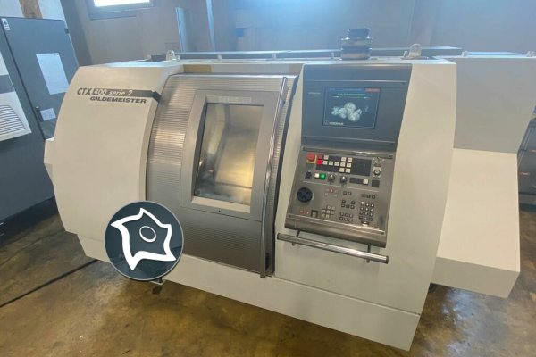 Токарно-фрезерный станок с ЧПУ Gildemeister CTX 400 S2