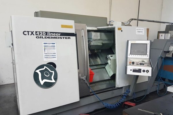 Токарно-фрезерный станок с ЧПУ Gildemeister CTX 420 linear