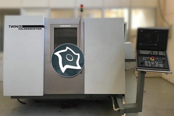 Токарно-фрезерний верстат з ЧПУ Gildemeister TWIN 42