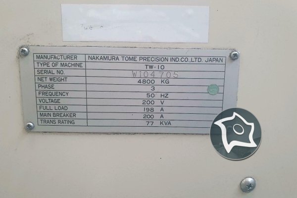 Токарно-фрезерный станок с ЧПУ Nakamura TW 10