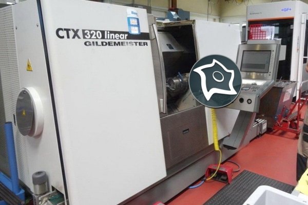 Токарно-фрезерний верстат з ЧПУ з Y-віссю DMG Gildemeister CTX 320 Linear V6