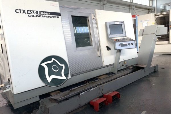Токарно-фрезерний верстат з ЧПУ з Y-віссю DMG Gildemeister CTX 420 Linear V6