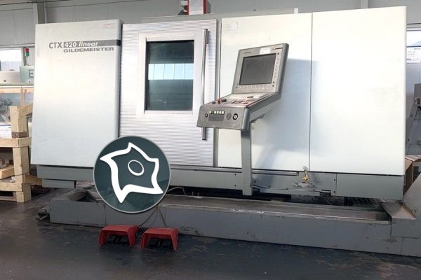 Токарно-фрезерний верстат з ЧПУ з Y-віссю DMG Gildemeister CTX 420 Linear V6