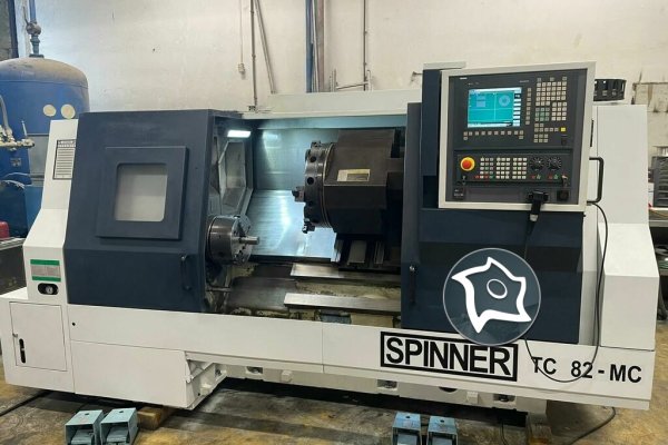 Токарно-фрезерний верстат з ЧПУ Spinner TC 82 MC