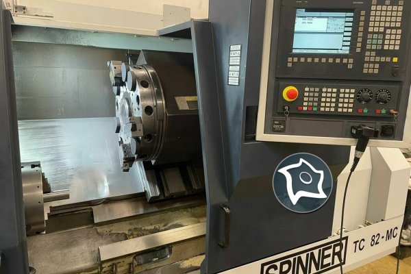 Токарно-фрезерний верстат з ЧПУ Spinner TC 82 MC