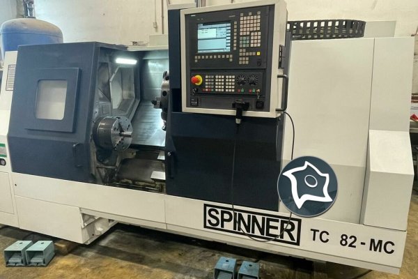 Токарно-фрезерний верстат з ЧПУ Spinner TC 82 MC