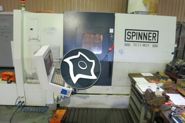 Токарно-фрезерный станок с осями С и Y SPINNER TC 77 MCY 