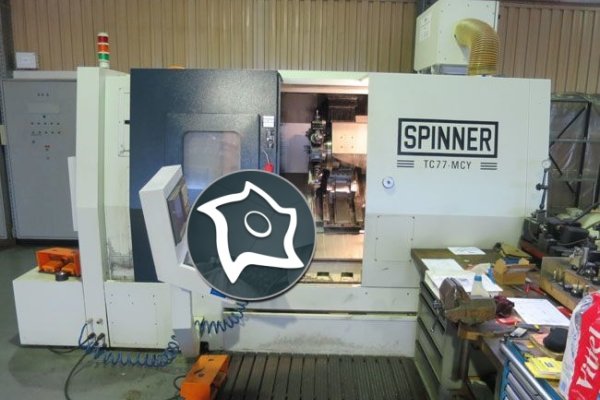 Токарно-фрезерный станок с осями С и Y SPINNER TC 77 MCY 
