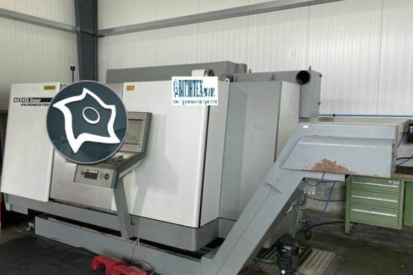 Токарно-фрезерний верстат із віссю Y Gildemeister CTX 420