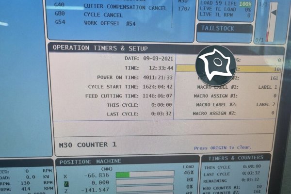 Токарно-фрезерний верстат з віссю Y HAAS ST 10 Y