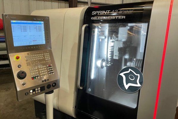 Токарный автомат продольного точения с ЧПУ DMG Gildemeister Sprint 42 Linear