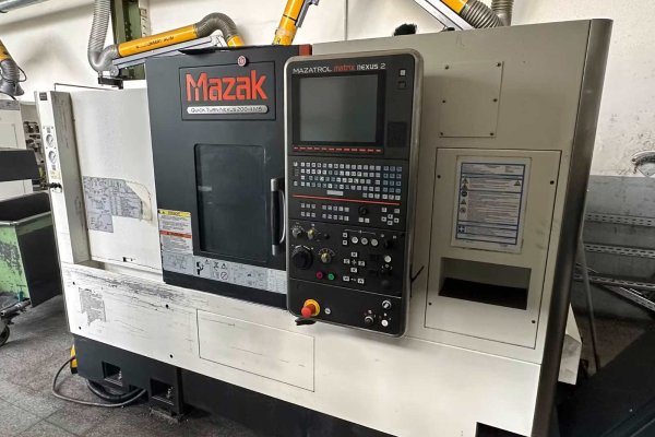 Токарный центр с ЧПУ 12 AG, 2 шпинделя, Mazak Quickturn Nexus 200-II MS