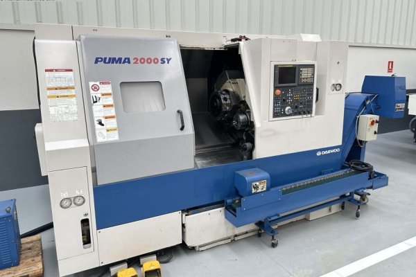 Токарний центр з ЧПУ DOOSAN-PUMA 2000 SY