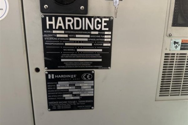 Токарный центр с ЧПУ HARDINGE GS 200
