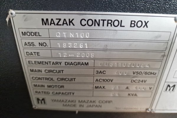 Токарный центр с ЧПУ Mazak Nexus QTN 100