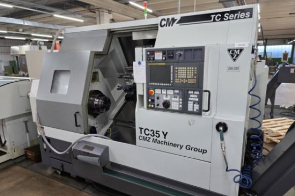 Токарный обрабатывающий центр с ЧПУ CMZ TC 35 Y