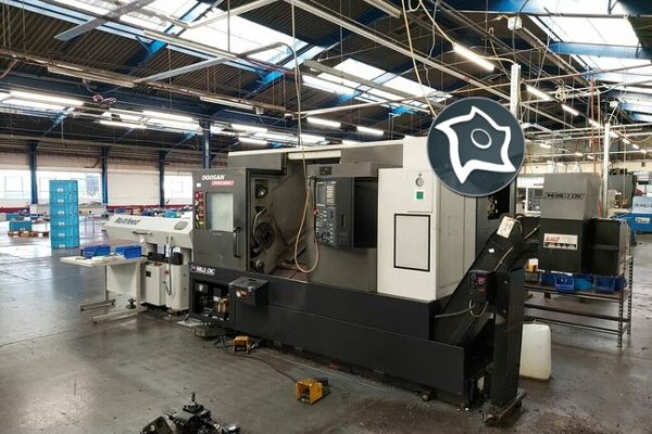 Токарный обрабатывающий центр с осью Y и ЧПУ Doosan Puma 2600Y