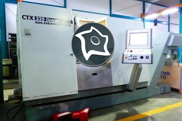 Токарний обробний центр з віссю Y та ЧПУ GILDEMEISTER CTX 320 linear V6