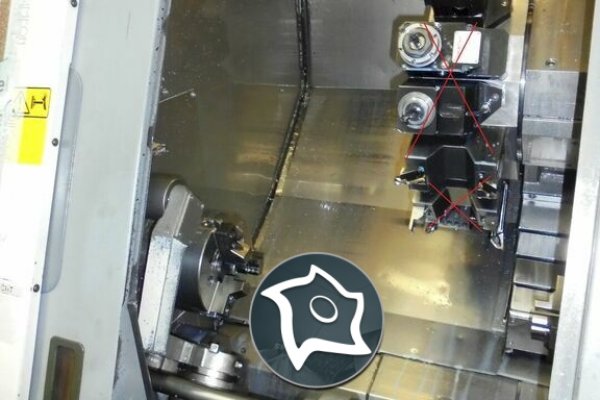 Токарний обробний центр з віссю Y з ЧПК Mazak SQT-200 MSY