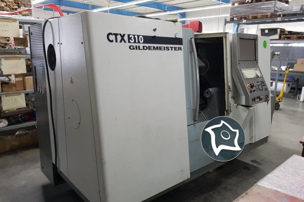 Токарный обрабатывающий центр с приводным инструментом GILDEMEISTER CTX 310 V3