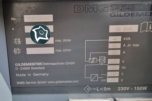 Токарний верстат C ЧПУ DMG Gildemeister CTX 410