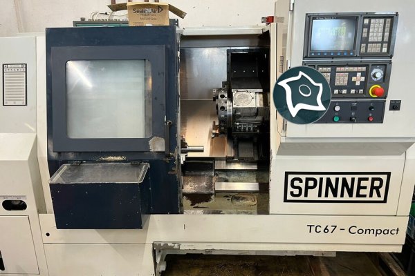 Токарний верстат з ЧПУ Spinner TC 67 Compact
